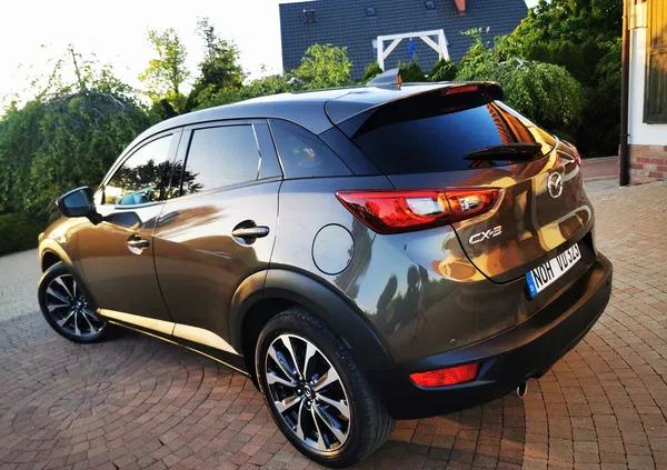 Mazda CX-3 cena 59900 przebieg: 169000, rok produkcji 2019 z Gorlice małe 277